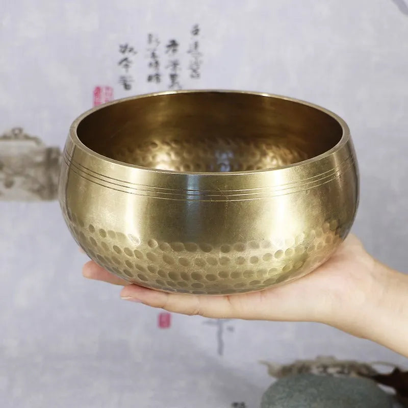 Handmade Nepalese singing bowl