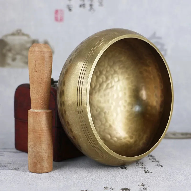 Handmade Nepalese singing bowl